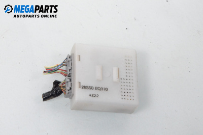 Central lock module for Nissan X-Trail I SUV (06.2001 - 01.2013), № 28550 EQ310