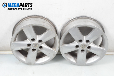 Alloy wheels for Nissan Qashqai I SUV (12.2006 - 04.2014) 16 inches, width 6.5 (The price is for two pieces)