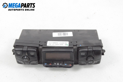 Air conditioning panel for Mercedes-Benz S-Class Sedan (W220) (10.1998 - 08.2005), № 220 830 01 85