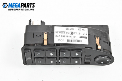 Window and mirror adjustment switch for BMW 5 Series E39 Sedan (11.1995 - 06.2003)
