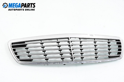 Grill for Mercedes-Benz E-Class Estate (S211) (03.2003 - 07.2009), station wagon, position: front