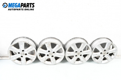 Alloy wheels for Nissan Note Minivan I (01.2005 - 06.2013) 15 inches, width 6 (The price is for the set)