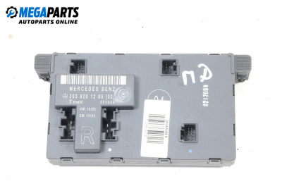 Door module for Mercedes-Benz C-Class Sedan (W203) (05.2000 - 08.2007), № 203 820 12 85