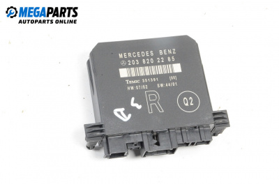 Door module for Mercedes-Benz C-Class Sedan (W203) (05.2000 - 08.2007), № 203 820 22 85