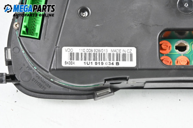 Bloc instrumente de bord for Skoda Octavia I Hatchback (09.1996 - 12.2010) 2.0, 116 hp, № 1U1 919 034 B