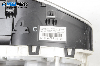Bloc instrumente de bord for Peugeot 2008 SUV I (03.2013 - 08.2019) 1.6 HDi, 114 hp, № 9805408780