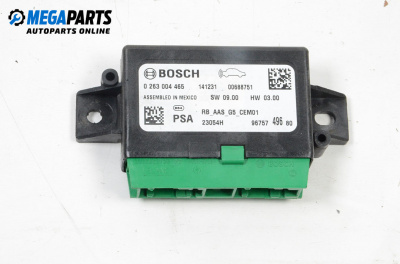 Modul de comandă cu senzori parktronic for Peugeot 2008 SUV I (03.2013 - 08.2019), № Bosch 0 263 004 465