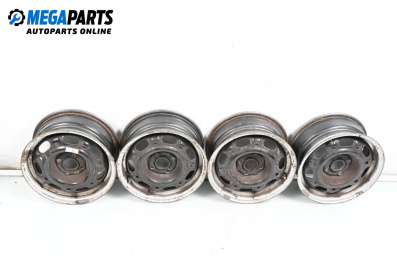 Steel wheels for Volkswagen Passat II Variant B3, B4 (02.1988 - 06.1997) 14 inches, width 4 (The price is for the set)