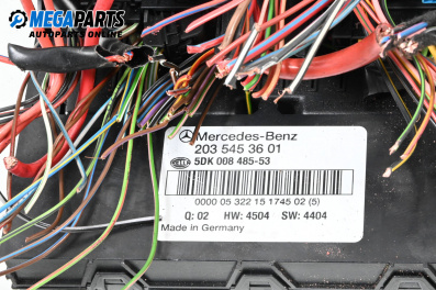 Tablou cu siguranțe for Mercedes-Benz C-Class Estate (S203) (03.2001 - 08.2007) C 280 (203.254), 231 hp