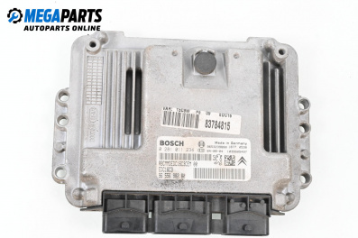ECU for Peugeot 307 Station Wagon (03.2002 - 12.2009) 1.6 HDI 110, 109 hp, № Bosch 0 281 011 234