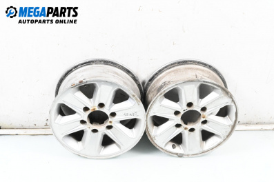 Alloy wheels for Opel Frontera B SUV (10.1998 - 02.2004) 16 inches, width 7 (The price is for two pieces)