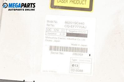 CD spieler for Subaru Forester SUV III (01.2008 - 09.2013), № 86201SC440