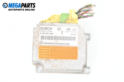 Steuermodul airbag for Mercedes-Benz Viano Minivan (09.2003 - ...), № Bosch 0 285 001 449