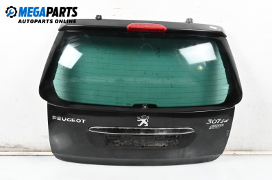 Boot lid for Peugeot 307 Station Wagon (03.2002 - 12.2009), 5 doors, station wagon, position: rear