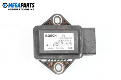 ESP sensor for Peugeot 307 Station Wagon (03.2002 - 12.2009), № Bosch 0 265 005 290