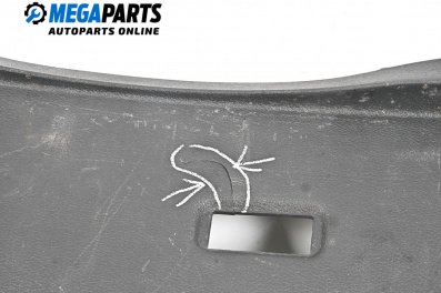 Plastic inside rear trunk cargo scuff plate for Volkswagen Phaeton Sedan (04.2002 - 03.2016), 5 doors, sedan