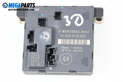 Door module for Mercedes-Benz E-Class Sedan (W211) (03.2002 - 03.2009), № 211 820 16 26