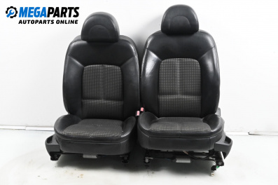 Leather seats with electric adjustment for Peugeot 407 Sedan (02.2004 - 12.2011), 5 doors