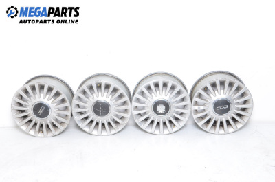 Alloy wheels for Fiat 500 Hatchback (10.2007 - ...) 15 inches, width 6 (The price is for the set)