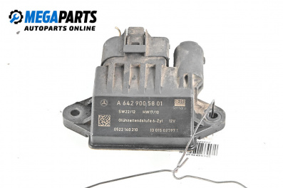 Glow plugs relay for Mercedes-Benz M-Class SUV (W164) (07.2005 - 12.2012) ML 320 CDI 4-matic (164.122), № A 642 900 58 01