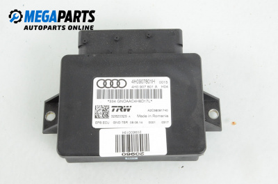 Parking brake module for Audi A6 Sedan C7 (11.2010 - 09.2018), № 4H0907801H