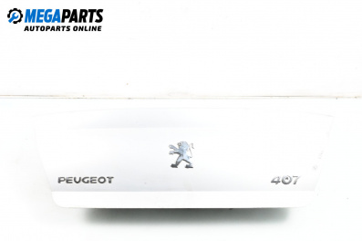 Heckklappe for Peugeot 407 Sedan (02.2004 - 12.2011), 5 türen, sedan, position: rückseite