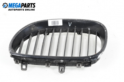 Grill for BMW 5 Series E60 Touring E61 (06.2004 - 12.2010), station wagon, position: left
