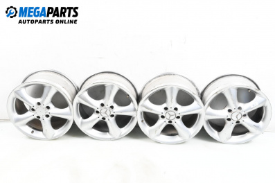 Alloy wheels for Mercedes-Benz CLK-Class Coupe (C209) (06.2002 - 05.2009) 17 inches, width 7.5/8.5 (The price is for the set)