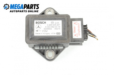 ESP sensor for Mercedes-Benz B-Class Hatchback I (03.2005 - 11.2011), № Bosch 0 265 005 267