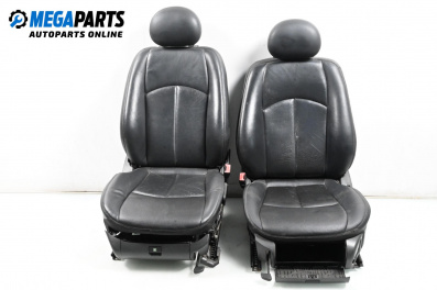 Scaune din piele cu reglare electrică for Mercedes-Benz E-Class Sedan (W211) (03.2002 - 03.2009), 5 uși