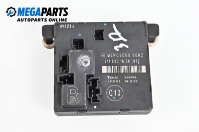 Door module for Mercedes-Benz E-Class Sedan (W211) (03.2002 - 03.2009), № 2118201626