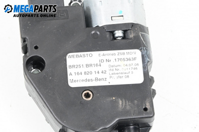 Sunroof motor for Mercedes-Benz R-Class Minivan (W251, V251) (08.2005 - 10.2017), minivan, № A 164 820 14 42
