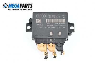 Modul de comandă cu senzori parktronic for Audi A8 Sedan 4H (11.2009 - 01.2018), № 4H0919475L