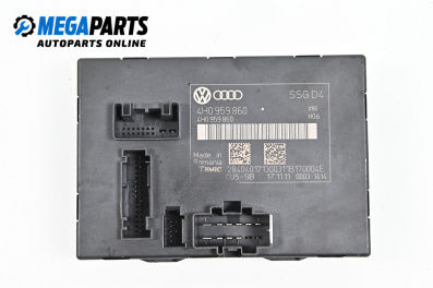 Seat module for Audi A8 Sedan 4H (11.2009 - 01.2018), № 4H0959860