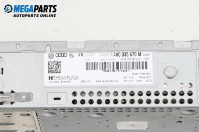 Multimedia for Audi A8 Sedan 4H (11.2009 - 01.2018), № 4H0035670M