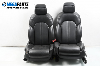 Leather seats with electric adjustment for Audi A8 Sedan 4H (11.2009 - 01.2018), 5 doors
