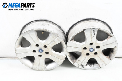Alloy wheels for Fiat Sedici mini SUV (06.2006 - 10.2014) 16 inches, width 6 (The price is for two pieces)