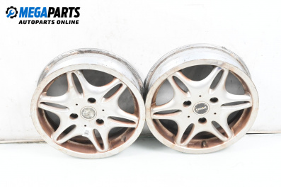 Alloy wheels for Smart City-Coupe 450 (07.1998 - 01.2004) 15 inches, width 4, ET 27 (The price is for two pieces)