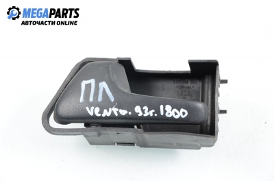 Inner handle for Volkswagen Vento 1.8, 90 hp, sedan, 1993, position: front - left