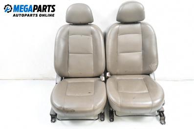 Leather seats for Hyundai Santa Fe I SUV (11.2000 - 03.2006), 5 doors