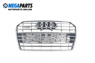 Grill for Audi A6 Avant C7 (05.2011 - 09.2018), station wagon, position: front