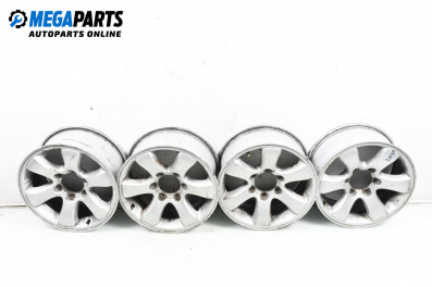 Alloy wheels for Toyota Land Cruiser J120 (09.2002 - 12.2010) 17 inches, width 7.5 (The price is for the set)
