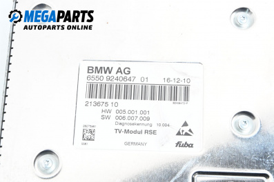 TV module for BMW 7 Series F02 (02.2008 - 12.2015), № 9240647