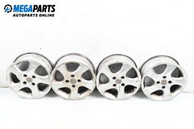 Alloy wheels for Mazda 2 Hatchback I (02.2003 - 06.2007) 15 inches, width 6, ET 52.5 (The price is for the set)