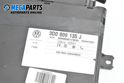 Keyless-entry module for Volkswagen Touareg SUV I (10.2002 - 01.2013), № 3D0 909 135 J