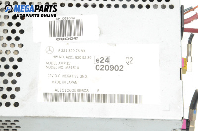 Amplificator audio for Mercedes-Benz S-Class Sedan (W221) (09.2005 - 12.2013), № А 221 820 79 89