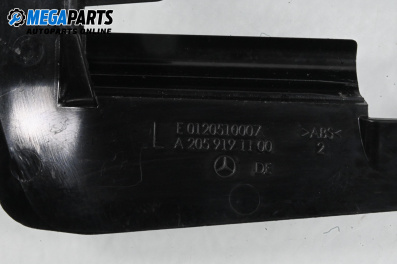Plastic interior for Mercedes-Benz C-Class Estate (S205) (09.2014 - ...), 5 uși, combi, position: fața, № A2059191100