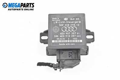 Light module controller for Audi A8 Sedan 4E (10.2002 - 07.2010), № 4E0 907 357 01