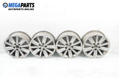 Jante din aliaj for Volkswagen Passat VI Sedan B7 (08.2010 - 12.2014) 16 inches, width 7, ET 45 (Prețul este pentru un set)