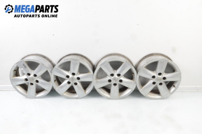 Alloy wheels for Nissan Qashqai I SUV (12.2006 - 04.2014) 16 inches, width 6.5 (The price is for the set)